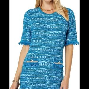 Lilly Pulitzer Beckington Teal dress Small